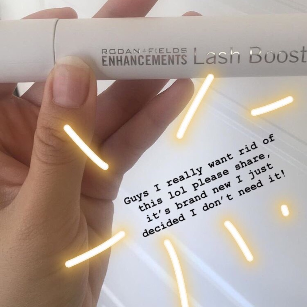 NEVER USED LASH BOOST!